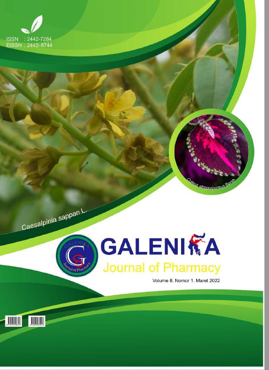 Jurnal Farmasi Galenika (Galenika Journal of Pharmacy) (e-Journal) 2022; 8 (1): 1 – 9