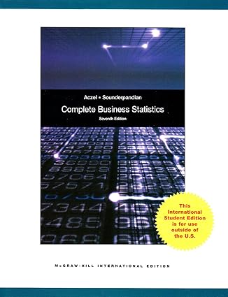 Complete Business Statistics