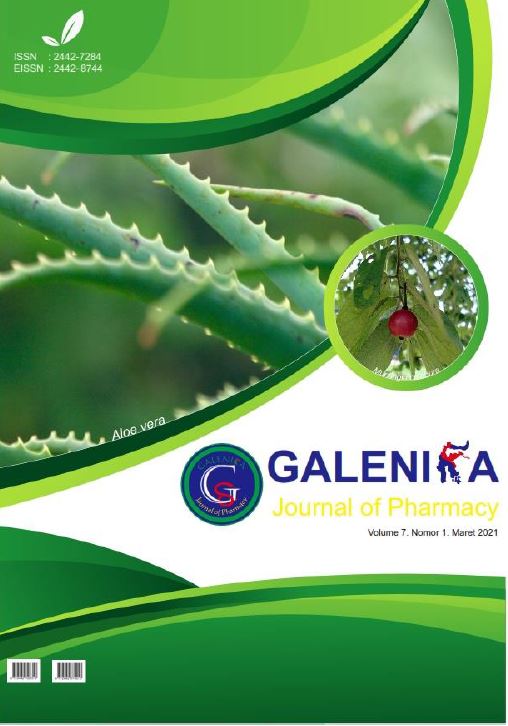 Jurnal Farmasi Galenika (Galenika Journal of Pharmacy) (e-Journal) 2021; 7 (2): 91 – 98
