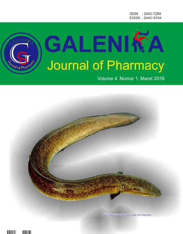 Jurnal Farmasi Galenika (Galenika Journal of Pharmacy) 2018; 4 (1): 73 – 78