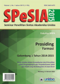 PROSIDING FARMASI (2015) VOL 1 NO 1