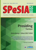 PROSIDING FARMASI (2018) VOL 4 NO 1