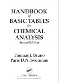 Handbook of Basic Tables for Chemical Analysis