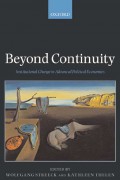 Beyond Continuity Institutional Change in Advanced Political Economies