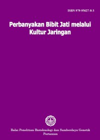 Perbanyakan Bibit  Jati Melalui Kultur Jaringan