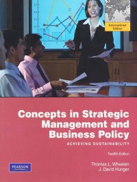 Concepts in Strategic Management & Business Policy