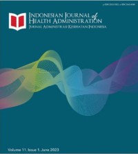 Jurnal ARS : Indonesian Journal of Hospital Administration (JAKI) Vol.11, No.01 (2023)