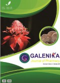 Jurnal Farmasi Galenika (Galenika Journal of Pharmacy) 2019; 5 (2)
