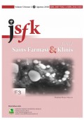 Jurnal Sains Farmasi & Klinis p-ISSN: 2407-7062 | e-ISSN: 2442-5435