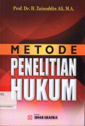Metode Penelitian Hukum