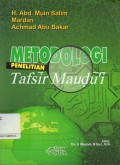 Metodologi Penelitian Tafsir Maudui