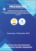 PROSIDING KEBIDANAN : PROSIDING SEMINAR NASIONAL KESEHATAN 2019 “Optimalisasi Pembangunan SDM Kesehatan dalam Upaya Akselerasi Penurunan Angka Kematian Ibu di Era Disrupsi”